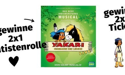 Yakari, das Musical: Gewinne 2×1 Statistenrolle und 2×4 Freikarten