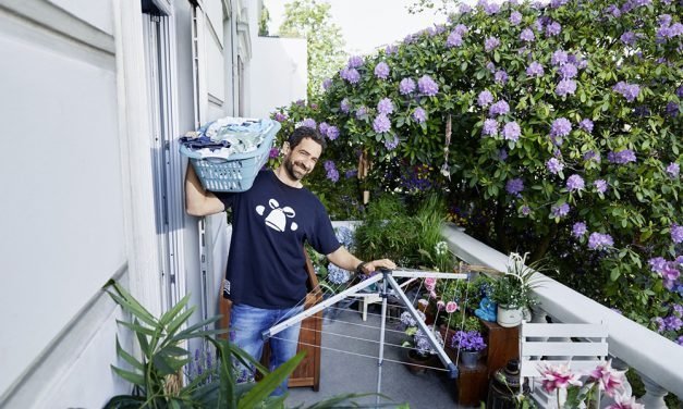 Jetzt 2x gewinnen: Praktische Leifheit Wäschespinne