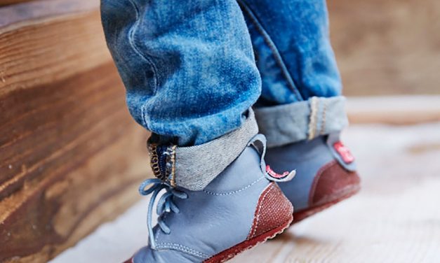 Kinder Lauflernschuhe: Aus vegetabil gegerbtem Leder und frei von Schadstoffen