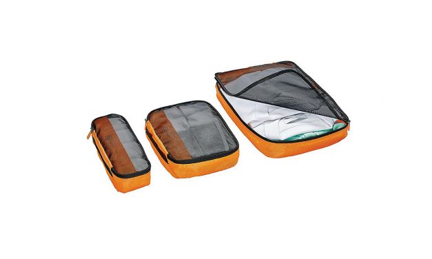 GEWINNE 3 x 1 dreiteiliges Packwürfel-Set von Go Travel