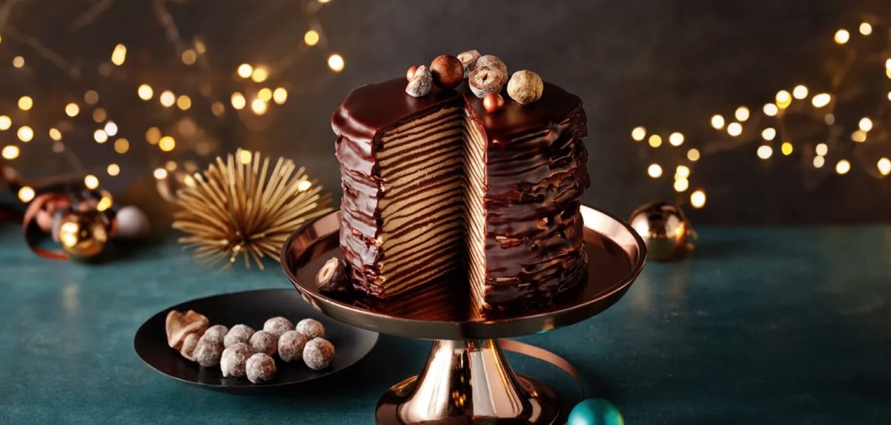 Schokoladen-Haselnuss-Torte von Johann Lafer